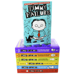 Timmy Failure Series by Stephan Pastis 1-7 Books Collection Set - Ages 9-12 - Paperback