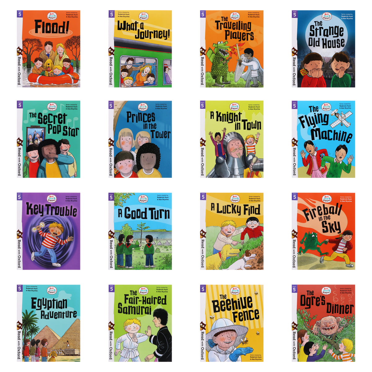 Read with Biff, Chip and Kipper58冊セットORT Biff, Chip and Kipper: Read with Oxford Stage 5 16 Books