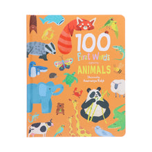 Load image into Gallery viewer, 100 First Words Exploring Animals By Sweet Cherry Publishing - Ages 3-5 - Board Book