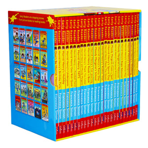 Horrid Henry Early Readers 25 Books Children Collection Box Set By Francesca Simon- Ages 7-9 - Paperback