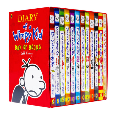Diary of a Wimpy Kid by Jeff Kinney 12 Books Collection Box Set - Ages 7-12 - Paperback
