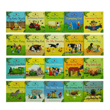 Load image into Gallery viewer, Usborne Farmyard Tales Poppy and Sam Story Collection 20 Books Set By Stephen Cartwright - Ages 2-6 - Paperback