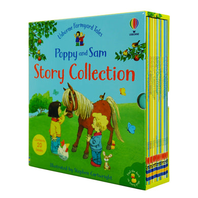 Usborne Farmyard Tales Poppy and Sam Story Collection 20 Books Set By Stephen Cartwright - Ages 2-6 - Paperback