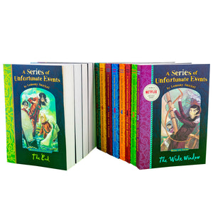 A Series of Unfortunate Events Collection Lemony Snicket 13 Books Set 