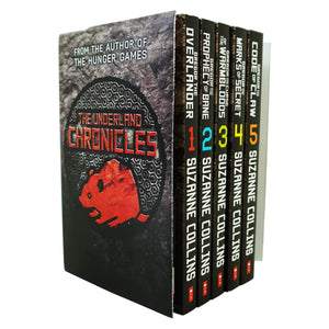 The Underland Chronicles 5 Books Set By Suzanne Collins - Ages 9-14 - Paperback