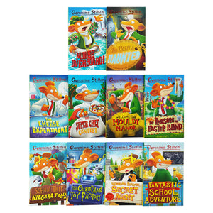 Geronimo Stilton The 10 Book Collection (Series 2) Box Set - Ages 5-7 - Paperback