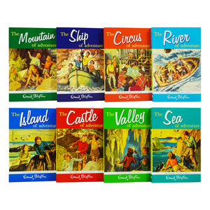 The Adventure Series 8 Books Collection Set By Enid Blyton - Ages 9-14 - Paperback - Bangzo Books Wholesale