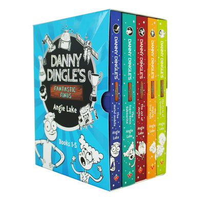 Danny Dingle's Fantastic Finds 5 Books Box Set By Angie Lake - Ages 7-9 - Paperback