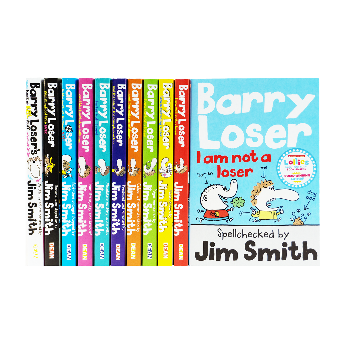 Barry Loser Series By Jim Smith 11 Books Collection Set - Ages 7-9