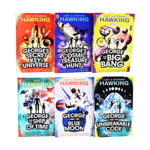 George's Secret Key Series by Lucy Hawking & Stephen Hawking 6 Books Collection Set - Ages 7-11 - Paperback