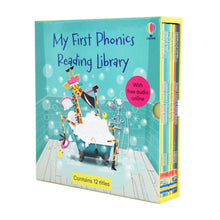 Load image into Gallery viewer, Usborne First Phonics Reading Library 12 Books - Ages 0-5 - Paperback
