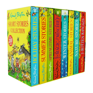 Bumper Short Story Collection 8 Books Box Set Including Over 200 Stories By Enid Blyton