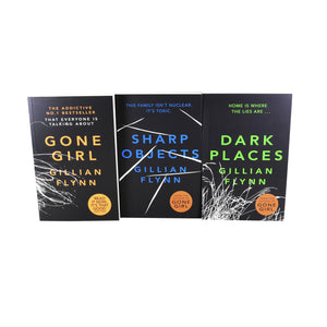 Gillian Flynn 3 Book Collection ( Gone Girl, Sharp Objects &, Dark Places) - Adult - Paperback