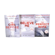 Load image into Gallery viewer, JP Delaney 3 Books Collection Set (The Girl Before, Believe Me &amp; The Perfect Wife) - Adult - Paperback