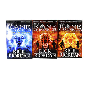 The Kane Chronicles By Rick Riordan 3 Books Collection - Ages 9-14 - Paperback