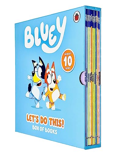 Bluey Let's Do This! 10 Picture Books Collection Box Set - Ages 3-7 - Paperback - Bangzo Books Wholesale
