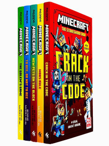 Minecraft Stonesword Saga Series by Nick Eliopulos 5 Books Collection Set - Ages 7-10 - Paperback