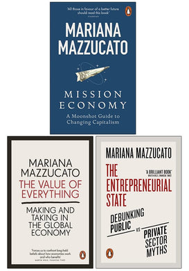 Mariana Mazzucato 3 Books Collection Set - Non Fiction - Paperback