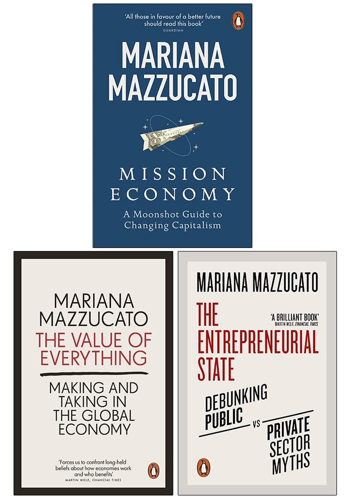 Mariana Mazzucato 3 Books Collection Set - Non Fiction - Paperback