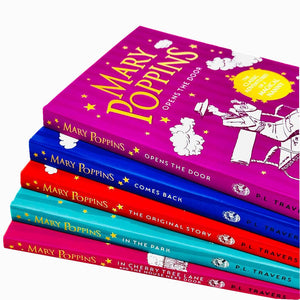 Mary Poppins By P. L. Travers 5 Books Collection Set - Ages 9-14 - Paperback