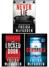 Load image into Gallery viewer, Freida McFadden Collection (The Coworker, The Locked Door &amp; Never Lie) 3 Books Set - Fiction - Paperback