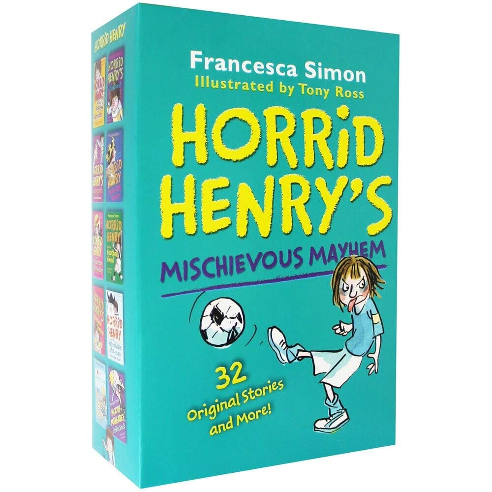 Horrid Henry Mischievous Mayhem by Francesca Simon 10 Book Collection - Ages 7-9 - Paperback