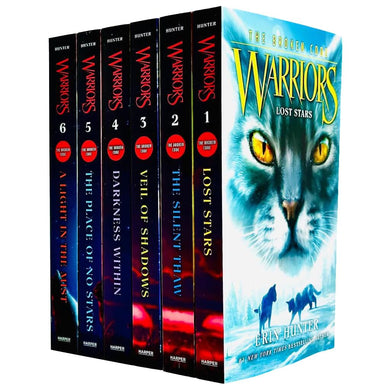 Warriors Cats: Series 7 The Broken Code By Erin Hunter 6 Books Collection Set - Ages 8-12 - Paperback