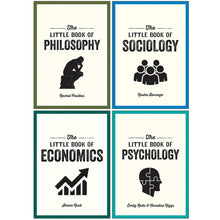 Load image into Gallery viewer, The Little Book of Philosophy, Sociology, Economics &amp; Psychology 4 Pocket Books Collection Set - Non Fiction -Paperback
