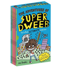 Load image into Gallery viewer, The Adventures of Super Dweeb Series By Jess Bradley 6 Books Collection Box Set - Ages 7-9 - Paperback