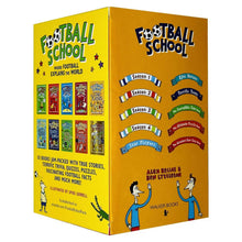 Load image into Gallery viewer, Football School The Fantastic Fan-Thology By Alex Bellos &amp; Ben Lyttleton: illustrated 10 Books Collection Box Set - Ages 7+ - Paperback