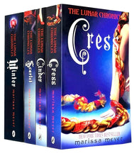 Load image into Gallery viewer, Marissa Meyer Lunar Chronicles Series Collection 4 Books Set - Ages 9+ - Paperback