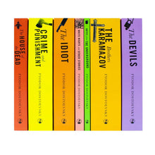 Load image into Gallery viewer, Selected Works of Fyodor Dostoevsky 7 Books Collection Box Set - Fiction - Paperback