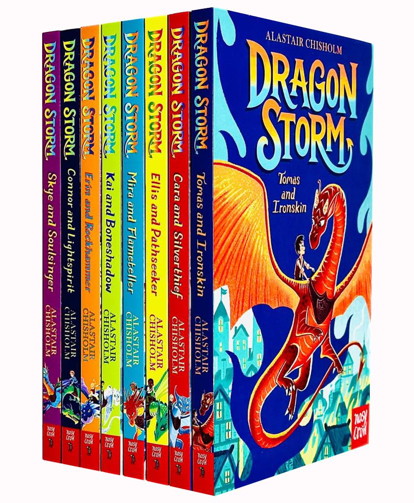 Dragon Storm Series By Alastair Chisholm 8 Books Collection Set - Ages 7-10 - Paperback