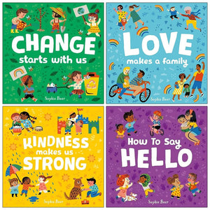 My Kindness Collection by Sophie Beer 4 Books Box Set  - Ages 1-5 - Board Book