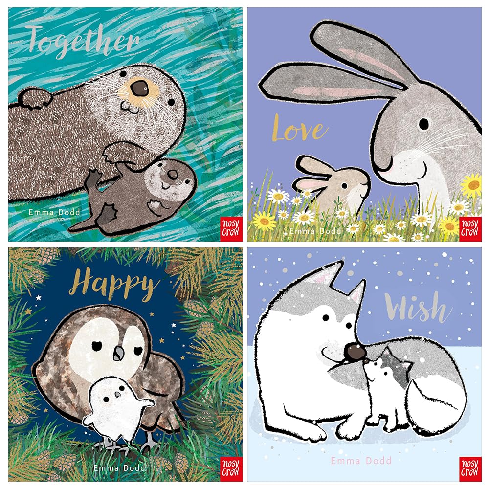 Animal Series By Emma Dodd 4 Books Collection Set - Ages 2-5 - Board Book - Bangzo Books Wholesale
