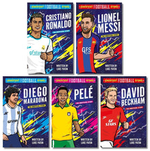 Load image into Gallery viewer, The Greatest Football Stars Series By Luke Paton: 5 Books Collection Box Set - Ages 7-9 - Paperback