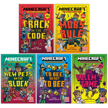 Load image into Gallery viewer, Minecraft Stonesword Saga Series by Nick Eliopulos 5 Books Collection Set - Ages 7-10 - Paperback