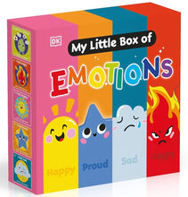 Load image into Gallery viewer, First Emotions: My Little Box of Emotions (Happy, Sad, Angry &amp; Proud) 5 Books Collection Box Set - Ages 0-5 - Board Book