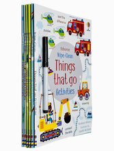 Load image into Gallery viewer, Usborne Wipe Clean Activities (1 Pen Included) By Kirsteen Robson 6 Books Collection Set - Ages 3+ - Paperback