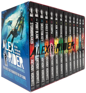 Alex Rider The Complete Missions by Anthony Horowitz: 13 Books Collection Box Set - Ages 9-14 - Paperback