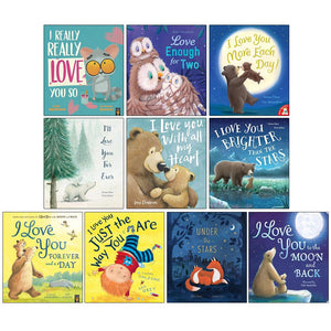 I Love You Series Children's 10 Picture Books Collection Set - Ages 3-6 - Paperback