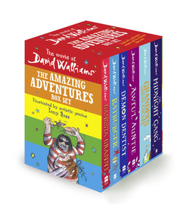 The World of David Walliams: The Amazing Adventures 6 Books Collection Box Set - Ages 8-12 - Paperback