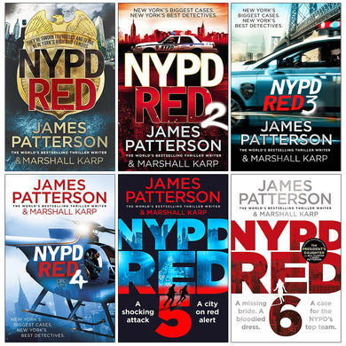 NYPD Red by James Patterson: Books 1-6 Collection Set - Fiction - Paperback