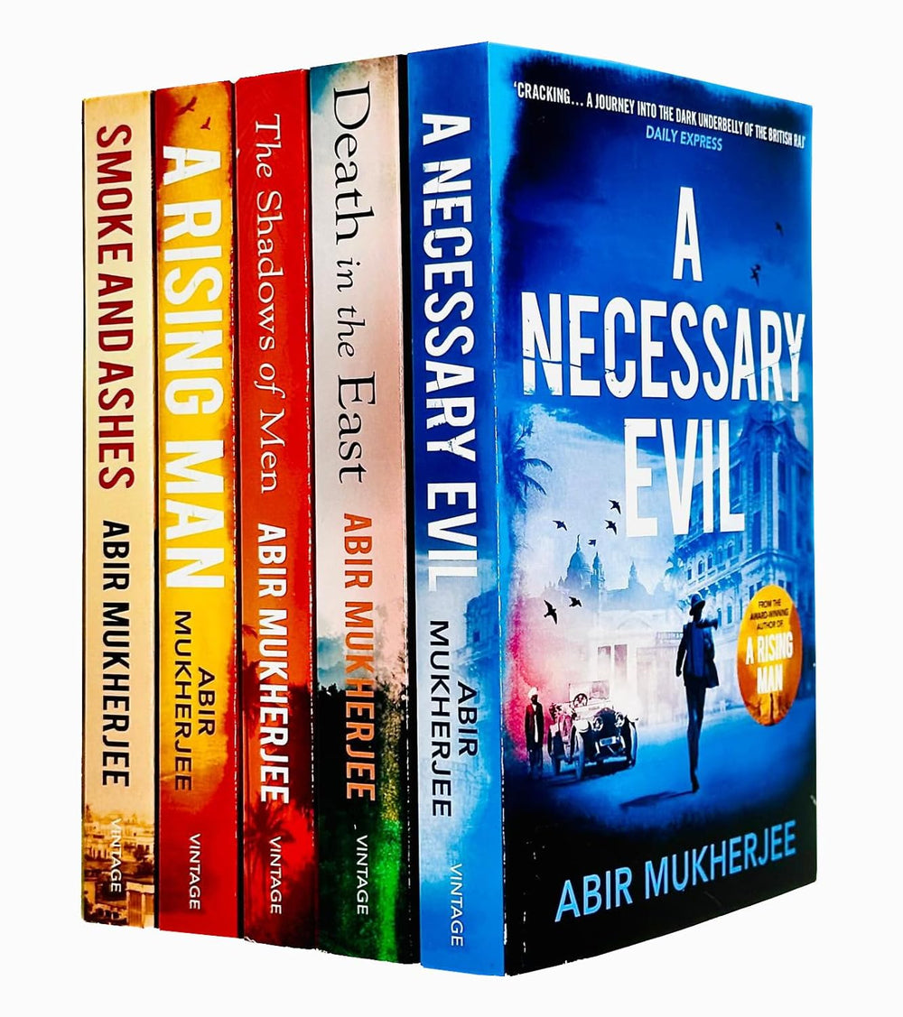 Wyndham & Banerjee Mysteries Series By Abir Mukherjee 5 Books Collection Set - Fiction - Paperback - Bangzo Books Wholesale