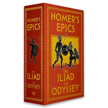 Load image into Gallery viewer, Homer's Epic Collection (The Iliad &amp; The Odyssey) 2 Books Box Set - Fiction - Hardback