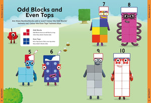 Numberblocks Annual 2025 by Sweet Cherry Publishing - Ages 3-5 - Hardback