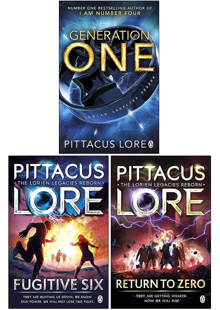 Lorien Legacies Reborn Series By Pittacus Lore: 3 Books Collection Set - Ages 13-17 - Paperback