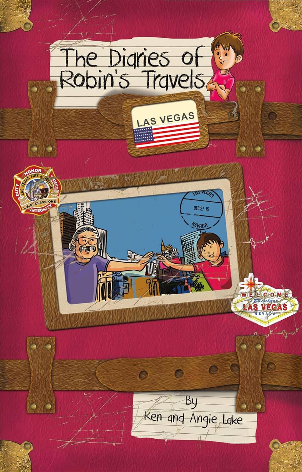 Robin'S Travels Las Vegas Book by Ken Lake, Angie Lake - Paperback