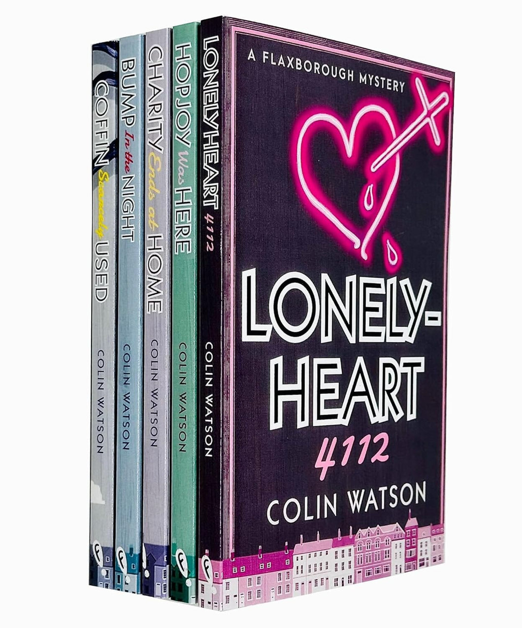 A Flaxborough Mystery Series By Colin Watson (Vol. 1-5) Collection 5 Books Set - Fiction - Paperback