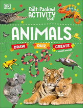 Load image into Gallery viewer, The Fact-Packed Activity Book: Animals by DK - Ages 5+ - Paperback